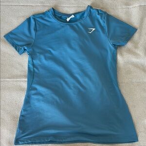 Gymshark Blue Short Sleeve Tee